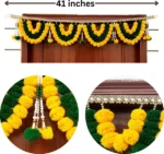 Multicolor Authentic Handcrafted Woolen Toran For Home Shop & Temple - Image 3