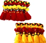 Multicolor Authentic Handcrafted Woolen Toran For Home Shop & Temple - Image 3