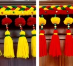 Multicolor Authentic Handcrafted Woolen Toran For Home Shop & Temple - Image 5