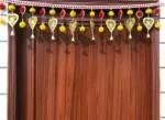 Multicolor Woolen Pom Pom Handmade Traditional Toran For Home Shop & Temple - Image 4