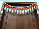 Multicolor Woolen Pom Pom Handmade Traditional Toran For Home Shop & Temple - Image 5