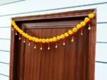 Multicolor Woolen Pom Pom Handmade Traditional Toran For Home Shop & Temple - Image 4
