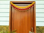 Multicolor Woolen Pom Pom Handmade Traditional Toran For Home Shop & Temple - Image 3