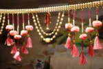 Multicolor Authentic Handcrafted Woolen Toran For Home Shop & Temple - Image 3