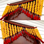 Multicolor Authentic Handcrafted Woolen Toran For Home Shop & Temple - Image 5