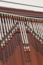 Multicolor Authentic Handcrafted Woolen Toran For Home Shop & Temple
