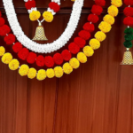 Multicolor Authentic Handcrafted Woolen Toran For Home Shop & Temple