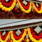 Multicolor Authentic Handcrafted Woolen Toran For Home Shop & Temple