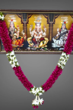 Multicolor Soft Fabric Traditional Garland For Home Shop & Temple