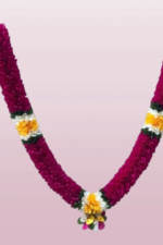 Multicolor Soft Fabric Traditional Garland For Home Shop & Temple