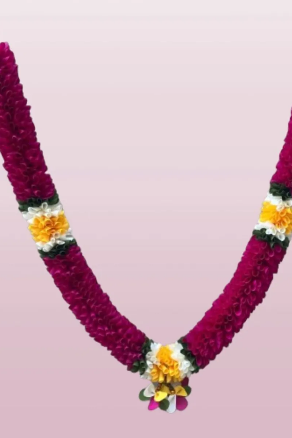 Wall Decorations (51) Multicolor Soft Fabric Traditional Garland For Home Shop & Temple - Image 1
