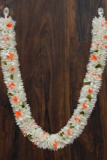 Multicolor Soft Fabric Traditional, Garland For Home Shop & Temple