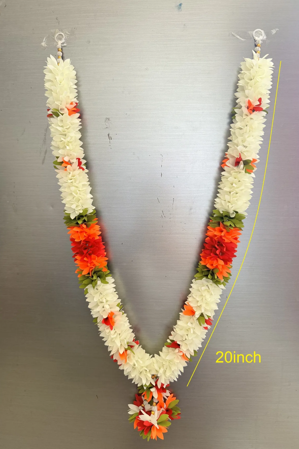 Wall Decorations (57) Multicolor Soft Fabric Traditional, Garland For Home Shop & Temple - Image 1