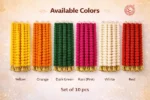 Multicolor Woolen Pom Pom Handmade Traditional Toran For Home Shop & Temple - Image 5