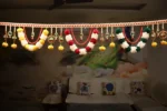 Multicolor Woolen Pom Pom Handmade Traditional Toran For Home Shop & Temple - Image 3