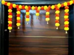 Multicolor Woolen Pom Pom Handmade Traditional Toran For Home Shop & Temple - Image 3