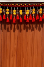 Multicolor Woolen Pom Pom Handmade Traditional Toran For Home Shop & Temple